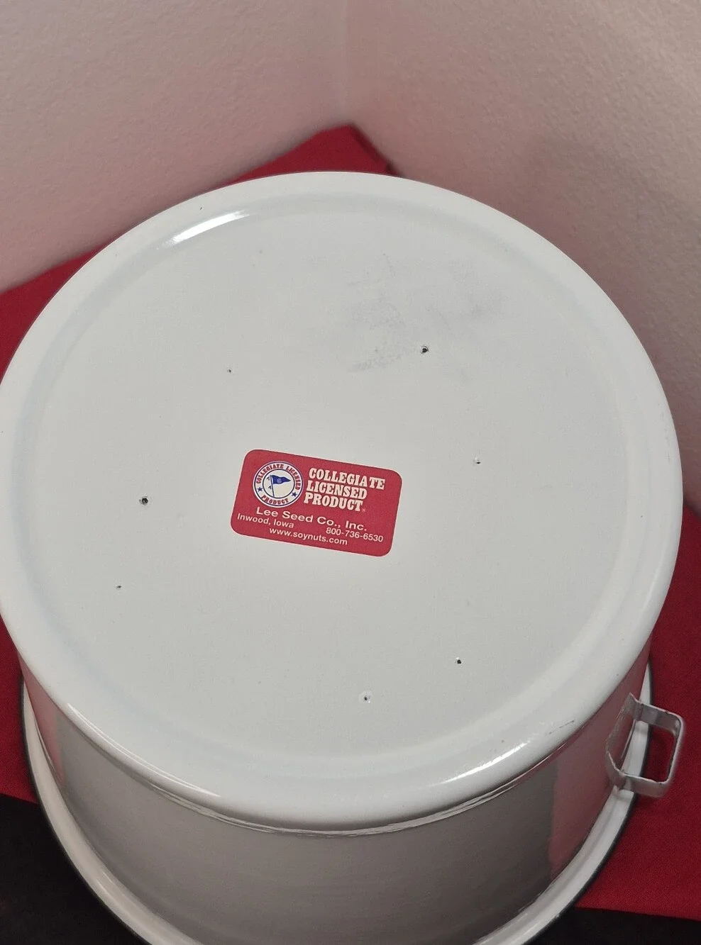 Ohio State Buckeyes Officially Licensed Team Metal Ice Bucket NWOT
